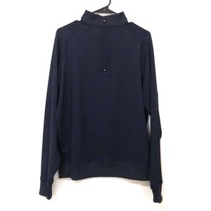 FOOTJOY Women's Jacket Sweater Pullover Navy Blue